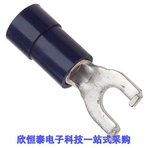 0191210026连接器 《 CONN SPADE TERM 14-16AWG #6 BLU    》