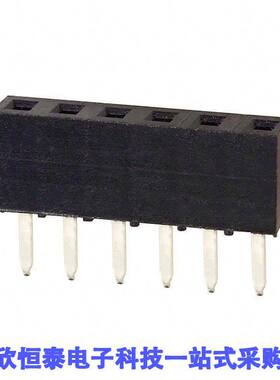 25630601RP2连接器 《 CONN RCPT 6POS 0.079 GOLD PCB    》