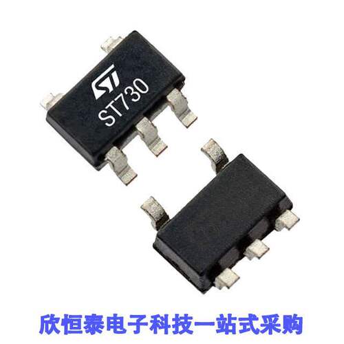 ST730MR芯片 《 IC REG LIN POS ADJ 300MA SOT23-5    》