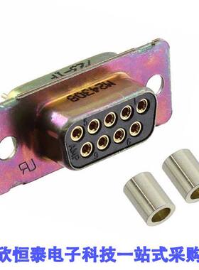 M24308/23-7F连接器 《 CONN DSUB RCPT 9POS PNL MNT SLDR    》