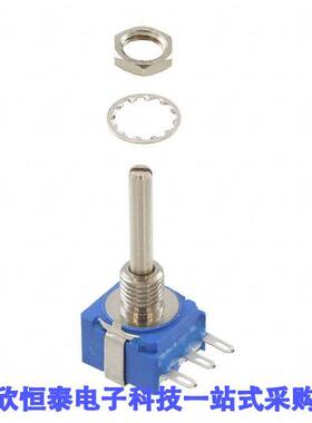 53CAA-E28-D13L电位计 《 POT 5K OHM 1/4W PLASTIC LOG    》
