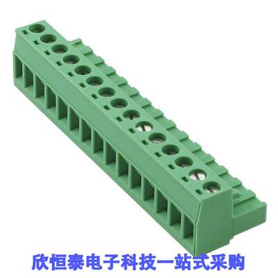 1754708连接器 《 TERM BLO【 PLUG 15POS STR 5MM    》