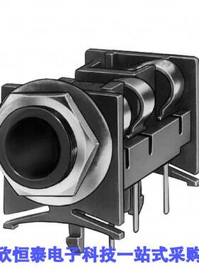 SN49B12B连接器 《 CONN JA【 STEREO 6.35MM R/A    》