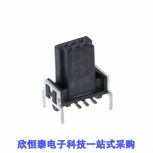 15220062401000连接器 《 CONN RCPT 6POS 0.05 GOLD SMD    》