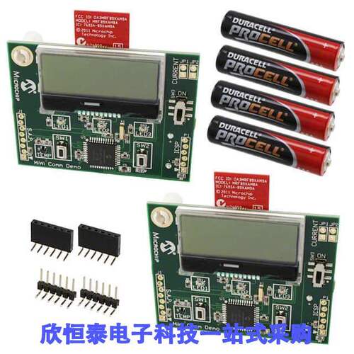 DM182016-3射频 《 BOARD DEMO MIWI COMM MRF89XAM9A    》