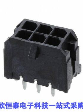 0430450626连接器 《 CONN HEADER VERT 6POS 3MM    》