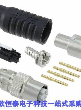 1-2823446-2连接器 《 CONN RCPT FMALE 4POS GOLD CRIMP    》