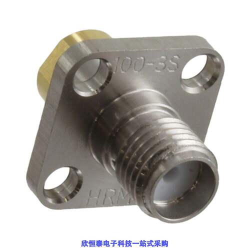 HRM-100-3S(09)连接器 《 CONN SMA JA【 STR 50OHM SOLDER    》