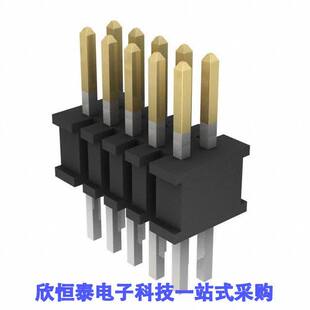 HEADER 1.27MM 10POS VERT CONN D连接器 105 FTSH