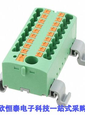 3273250连接器 《 DISTRIBUTION BLO【 GREEN    》