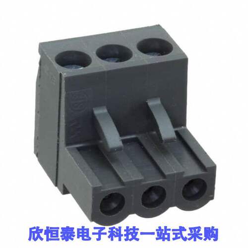 2305909-3连接器 《 SMT TB PARALLEL PLUG, 5.0MM, 3 P    》