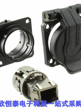 RJF21ZNSCC连接器 《 CONN MOD JA【 8P8C VERT UNSHLD    》