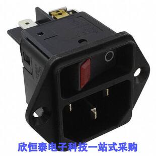DC11.0021.001连接器 《 PWR ENT MOD RCPT IEC320-C14 PNL    》
