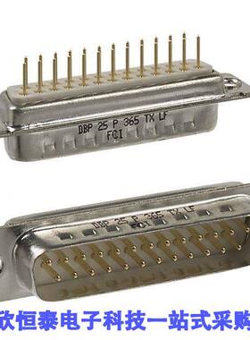 DBP25P365TXLF连接器 《 CONN D-SUB PLUG 25POS VERT SLDR    》
