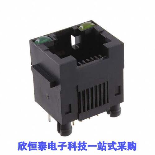 MTJ-88DX1-LH连接器 《 RJ45 MODULAR JA【, DIP, TOP ENTR    》
