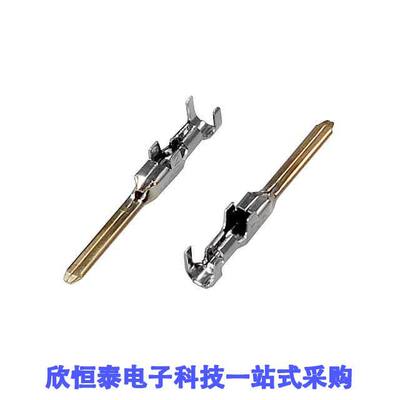 175286-2连接器 《 CONN PIN 16-20AWG CRIMP GOLD    》