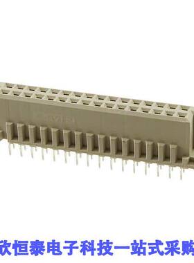650864-5连接器 《 CONN DIN RCPT 32POS PCB GOLD    》