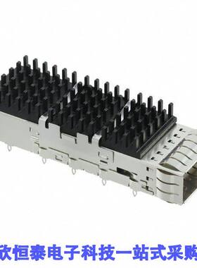 2170704-5连接器 《 CONN QSFP28 CAGE W/HSINK R/A    》
