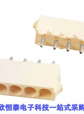 350430-1连接器 《 CONN HEADER VERT 4POS 6.35MM    》