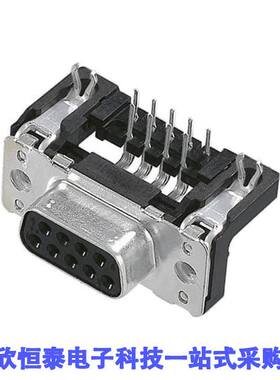 09661537613连接器 《 CONN D-SUB RCPT 9POS R/A SOLDER    》