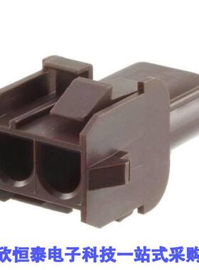 1-480699-1连接器 《 CONN RCPT HSG 2POS BROWN    》