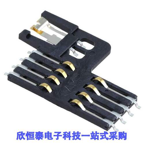 5145323-1连接器 《 CONN SMART CARD PUSH-PULL R/A    》