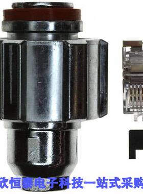 2008614-1连接器 《 CONN MOD PLUG 8P8C SHIELDED    》