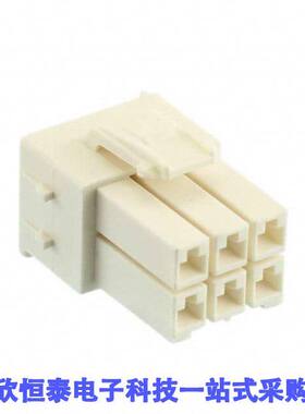 368576-1连接器 《 CONN PLUG HSG 6POS 3.96MM    》