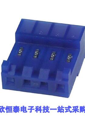 3-643821-4连接器 《 CONN RCPT 4POS IDC 26AWG TIN    》