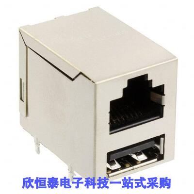 1775855-1连接器 《 CONN MOD JA【 8P8C R/A SHIELDED    》