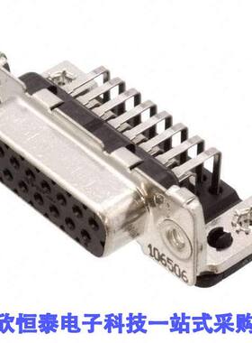 1-106506-2连接器 《 CONN D-SUB RCPT 15POS R/A SOLDER    》