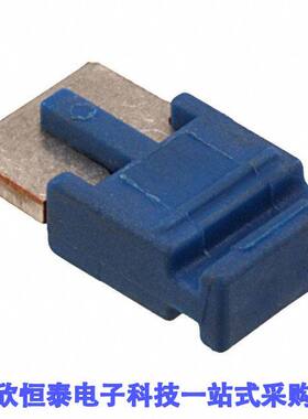 2966812连接器 《 JUMPER TERM BLK 2POS FLAT PIN    》