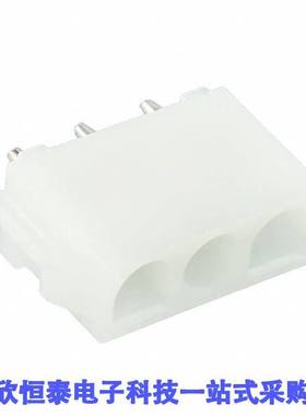 643413-1连接器 《 CONN HDR 3POS 0.25 TIN PCB    》