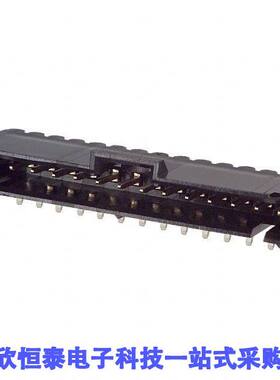 6-104935-3连接器 《 CONN HEADER R/A 14POS 2.54MM    》