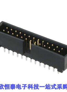 0702462604连接器 《 CONN HEADER VERT 26POS 2.54MM    》