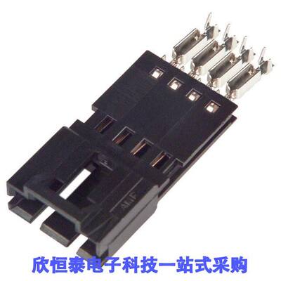 5-103945-3连接器 《 CONN PLUG 4POS IDC 22-26AWG GOLD    》