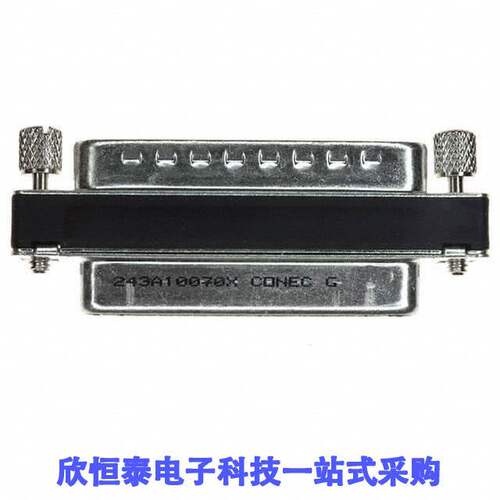 243A10070X连接器 《 CONN DSUB ADAPTER DB25F DB25M    》