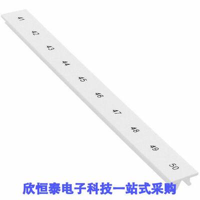 1053014:0041连接器 《 ZA【 STRIP 10-SECTION WHITE    》