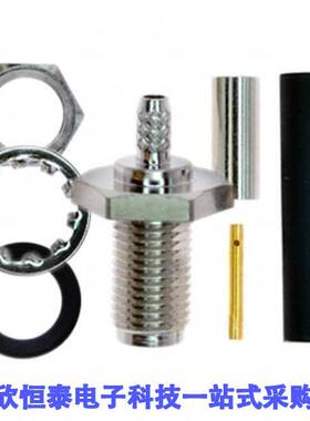 CONSMA014连接器 《 CONN SMA RCPT STR 50 OHM SOLDER    》