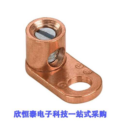 ML4-CY连接器 《 CONN TERM RECT LUG 4-14 AWG #1/4    》