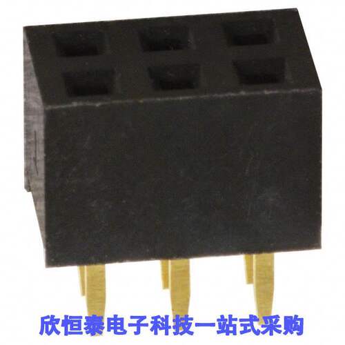 NPPN032AFCN-RC连接器 《 CONN HDR 6POS 0.079 GOLD PCB    》