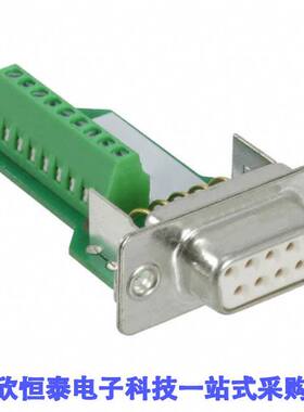 1688395连接器 《 CONN DSUB RCPT 9POS TERM BLK    》