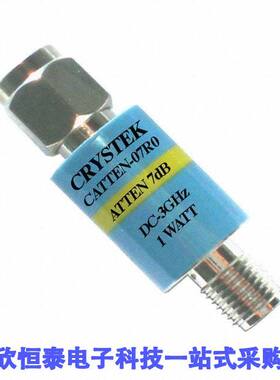 CATTEN-07R0射频 《 RF ATTENUATOR 7DB 50OHM SMA    》