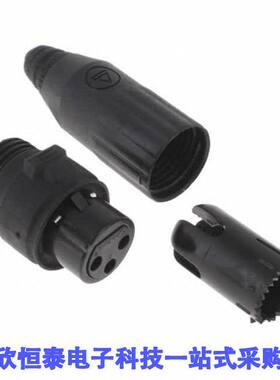 AAA3FPBZH连接器 《 CONN PLUG FMALE XLR 3P SLDR CUP    》