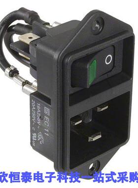 EC11.0031.001连接器 《 PWR ENT MOD RCPT IEC320-C20 PNL    》