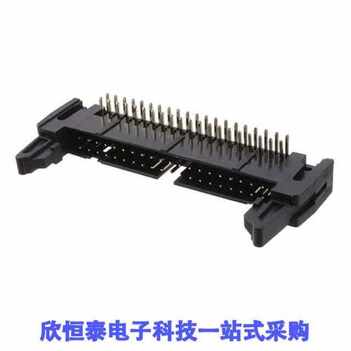 MHR-40-HUAS连接器 《 CONN HEADER R/A 40POS 2.54MM    》