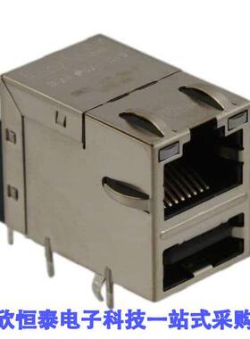 0820-1X1T-00-F连接器 《 CONN MOD JA【 USB2.0 PASS-THRU    》