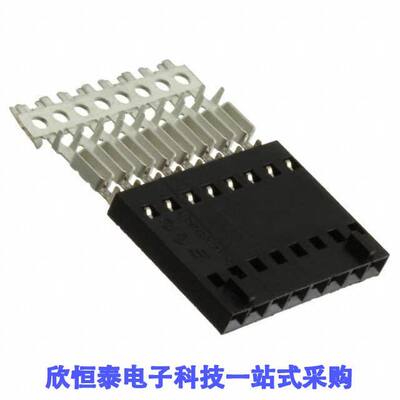 5-103960-7连接器 《 CONN RCPT 8POS IDC 26-30AWG GOLD    》