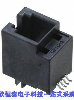 0955036451连接器 《 CONN MOD JA【 4P4C VERT UNSHLD    》