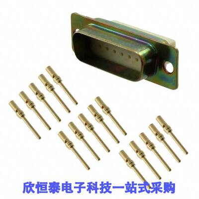 DAMA-15P连接器 《 CONN D-SUB PLUG 15POS PNL MNT    》
